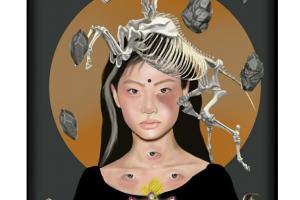 Portrait #3, de la cryptoartista argentina @panter.xhita, forma parte de la exhibición “Reality”